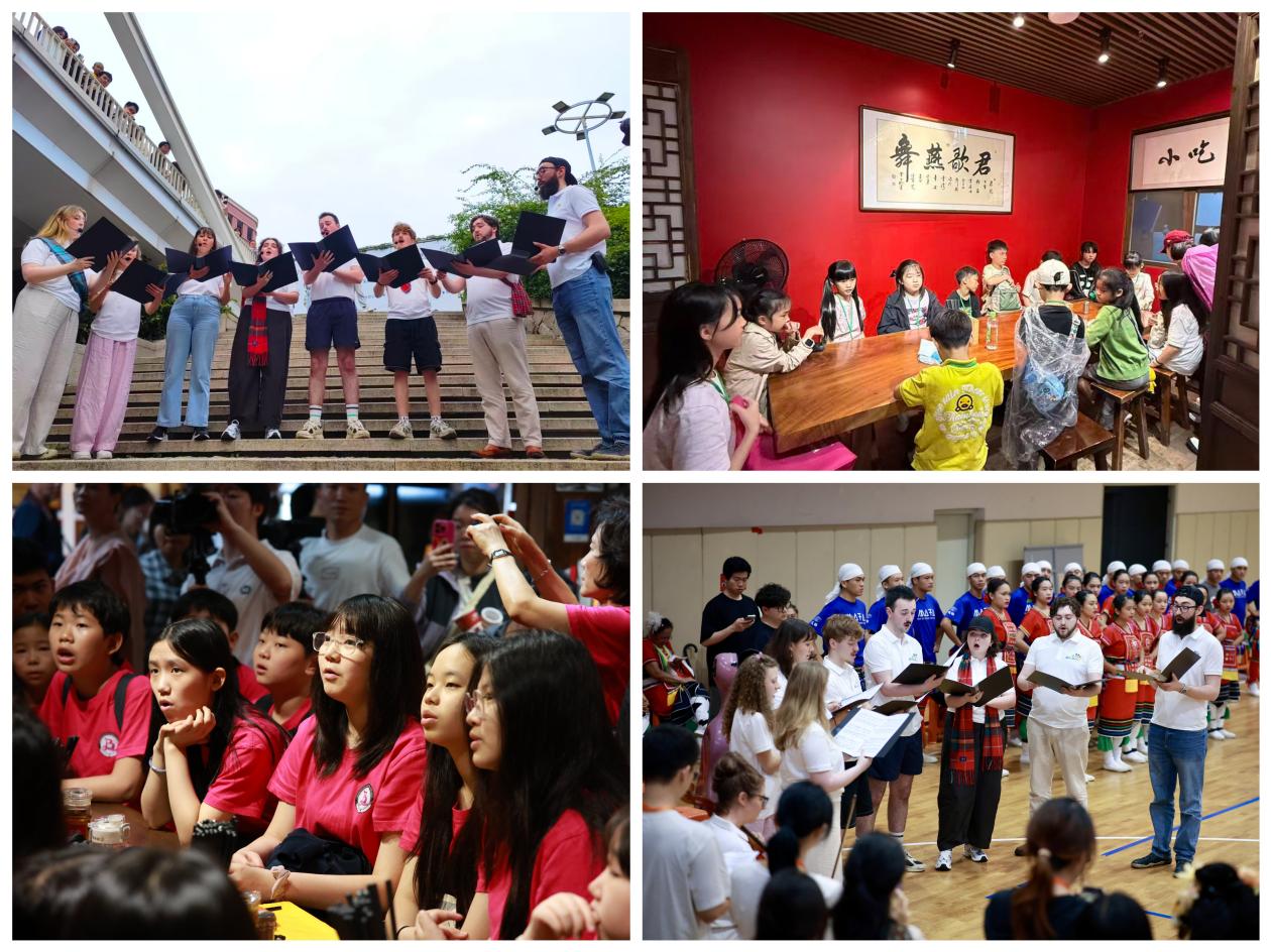 第七届“中外人文交流小使者”集体展示合唱类活动举行(图4)