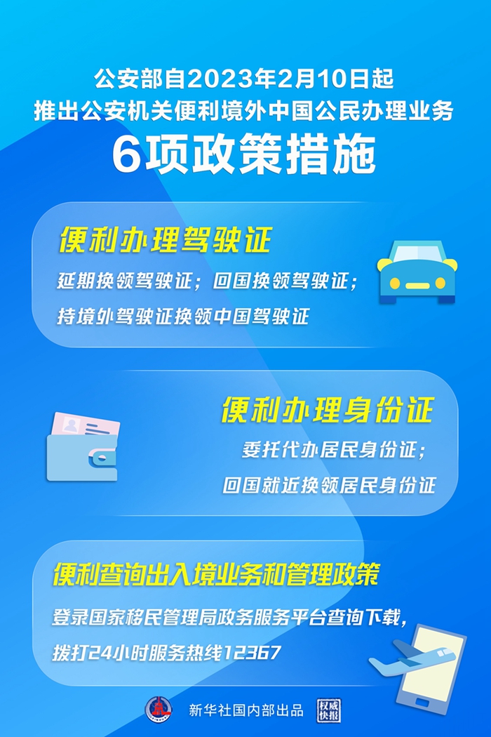 事件分析 - “延期办”“委托办”，公安部推出6项措施便利境外中国公民