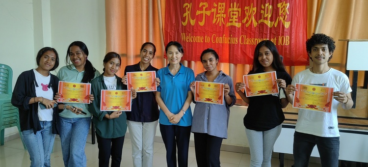 资讯有故事丨这家孔子课堂为东帝汶学生打开一扇了解世界的窗