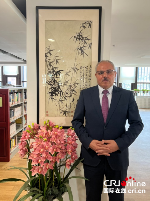 埃及苏伊士运河大学校长：以教育为桥互学互鉴 埃中友谊地久天长_fororder_图片1