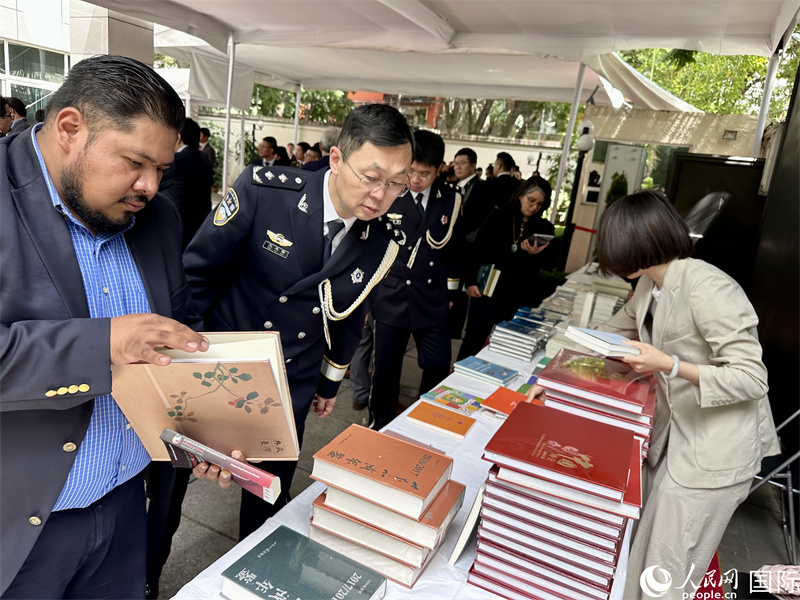 活动现场。人民网 墨西哥埃内斯托·多明戈斯摄