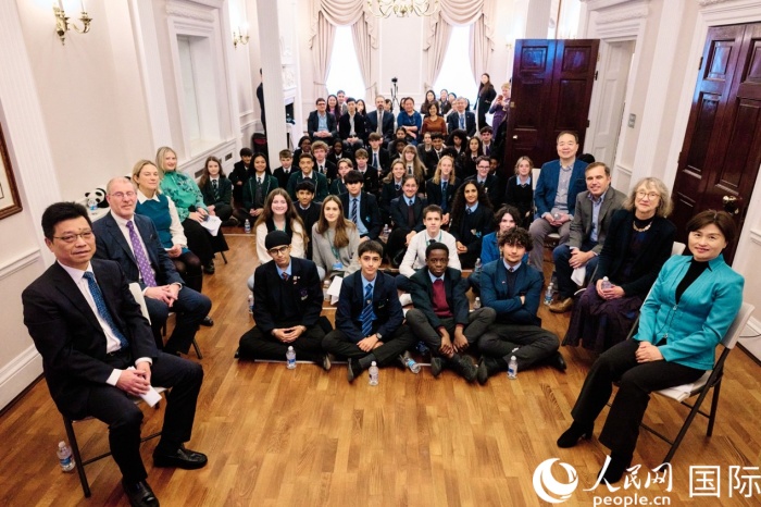 2025年“中文培优”项目交流会现场。杨浩鹏摄