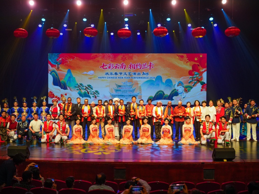 “欢乐春节”活动现场。主办方供图