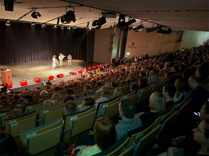 演出现场。格但斯克大学孔子学院供图