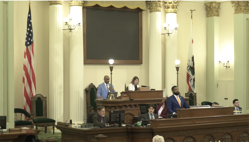 加州州议会对“端午节”议题听证会现场。主办方提供